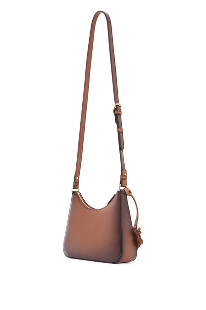 Shoulder Bag With Logo Branding  - Brown