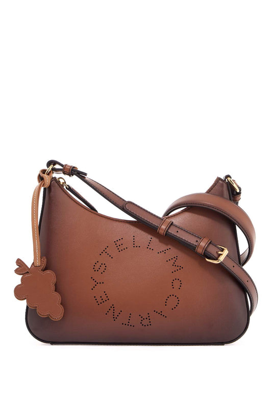 Shoulder Bag With Logo Branding  - Brown