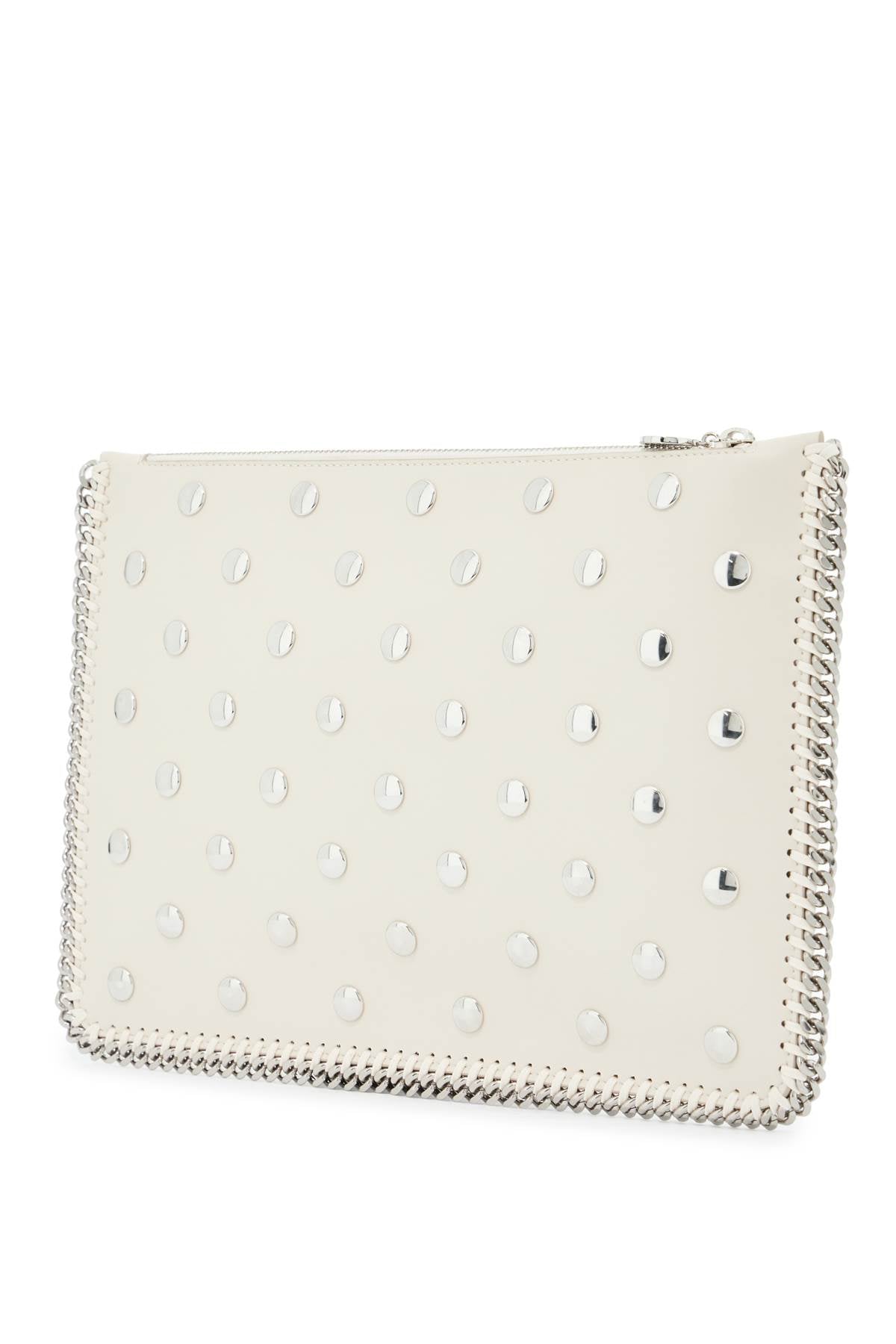 Falabella Studded Pouch With  - Neutro