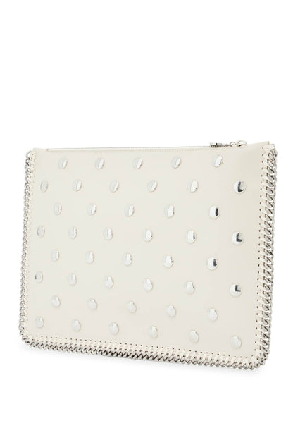 Falabella Studded Pouch With  - Neutro