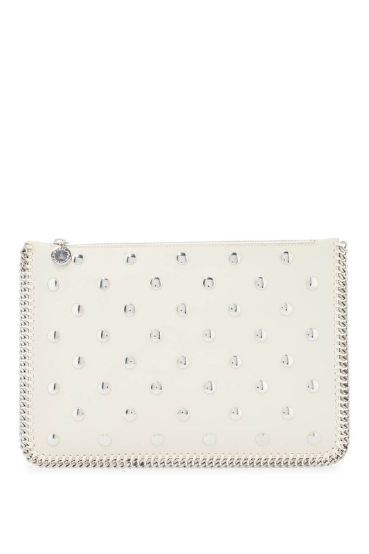 Falabella Studded Pouch With  - Neutro