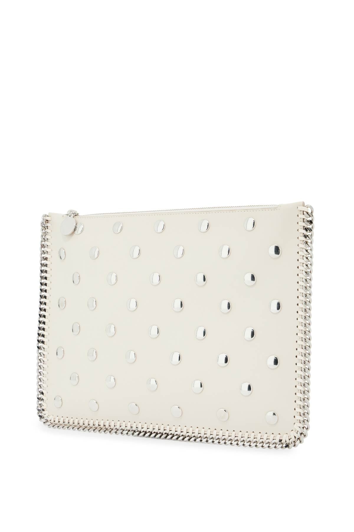 Falabella Studded Pouch With  - Neutro