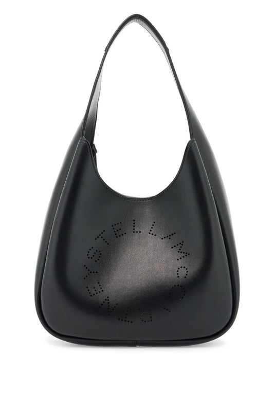 Soft Hobo Tote Bag With Logo Branding  - Black