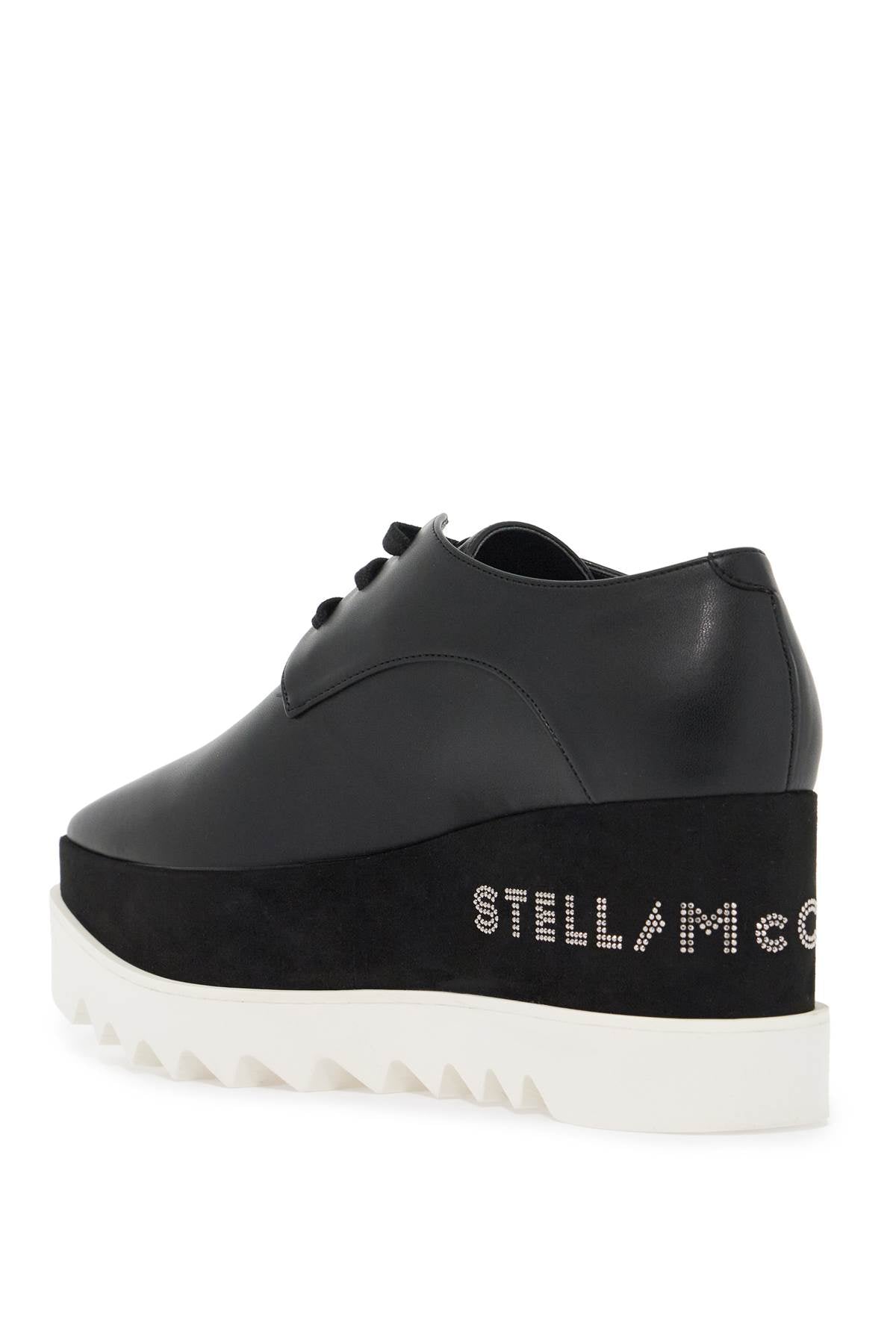 Logo Elyse Lace-ups  - Black