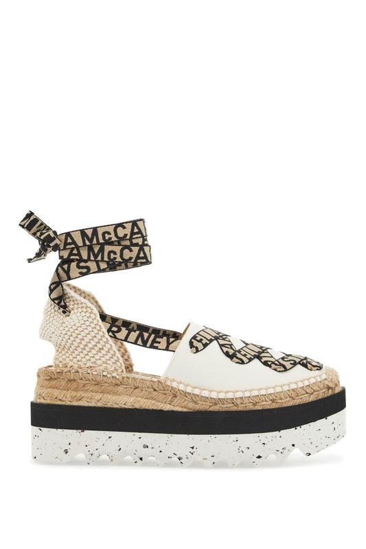 Gaia Wedge Espadrillas  - Beige