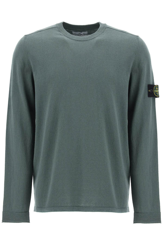 Raw Cotton Sweater  - Verde