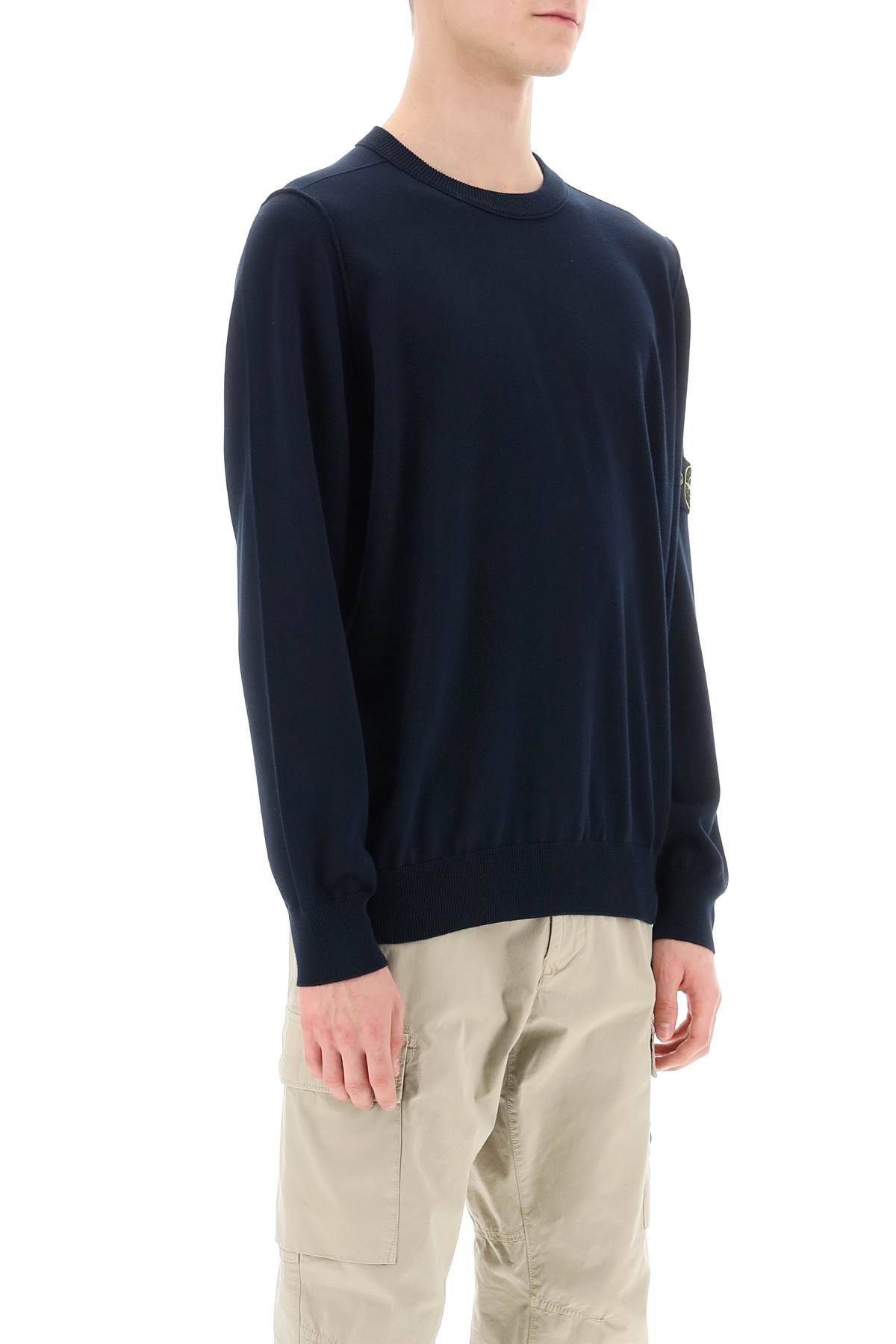 Organic Cotton Sweater  - Blue