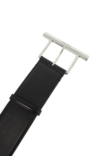 Cross-bar Belt  - Black