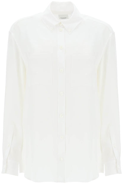 Ivanna Shirt With Ekd Pattern  - White