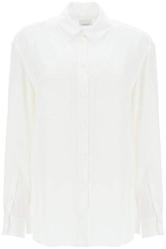 Ivanna Shirt With Ekd Pattern  - White