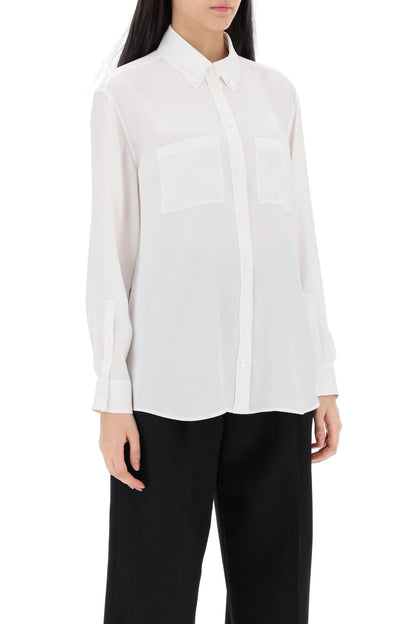 Ivanna Shirt With Ekd Pattern  - White