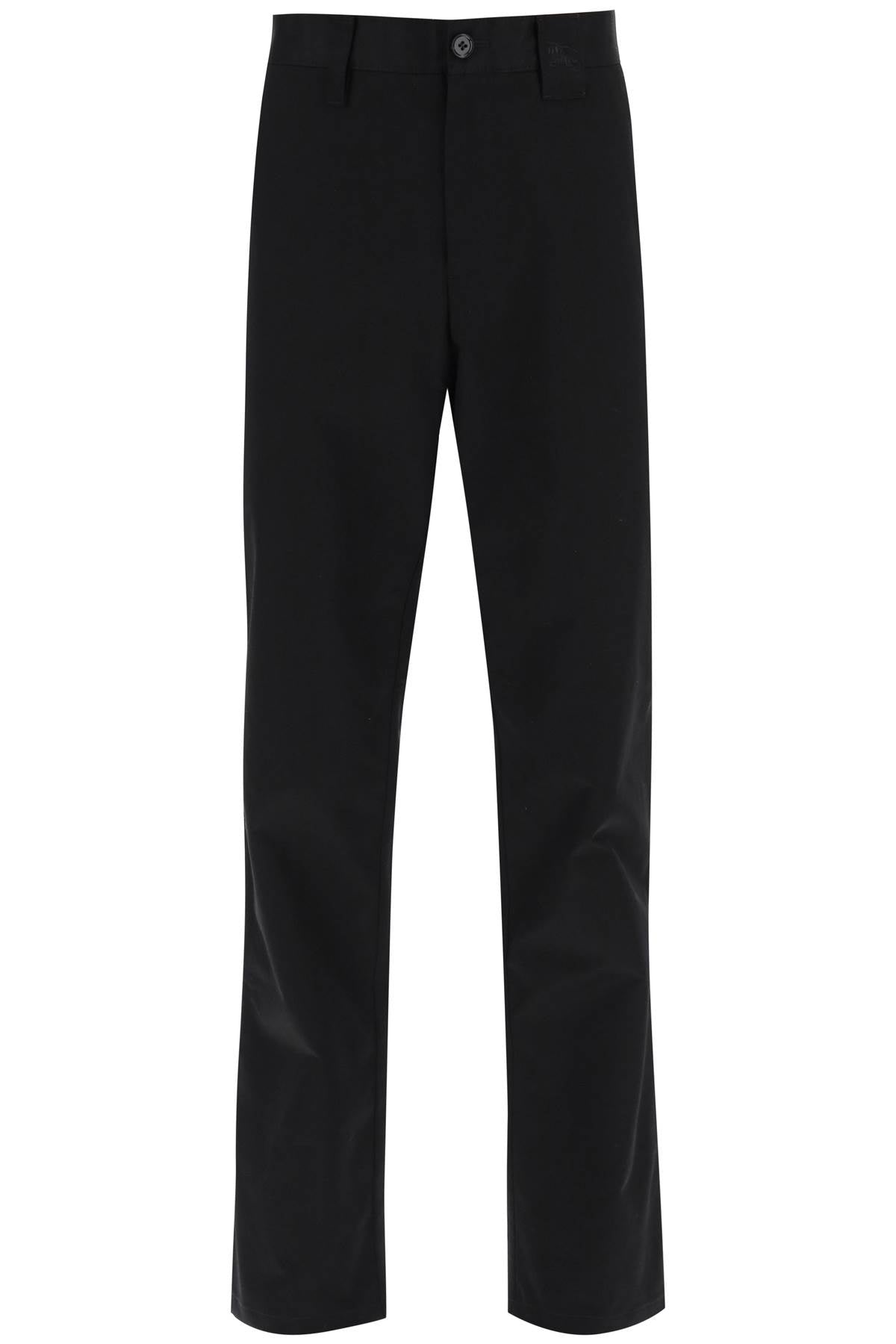 'denton' Cotton Cargo Pants  - Black