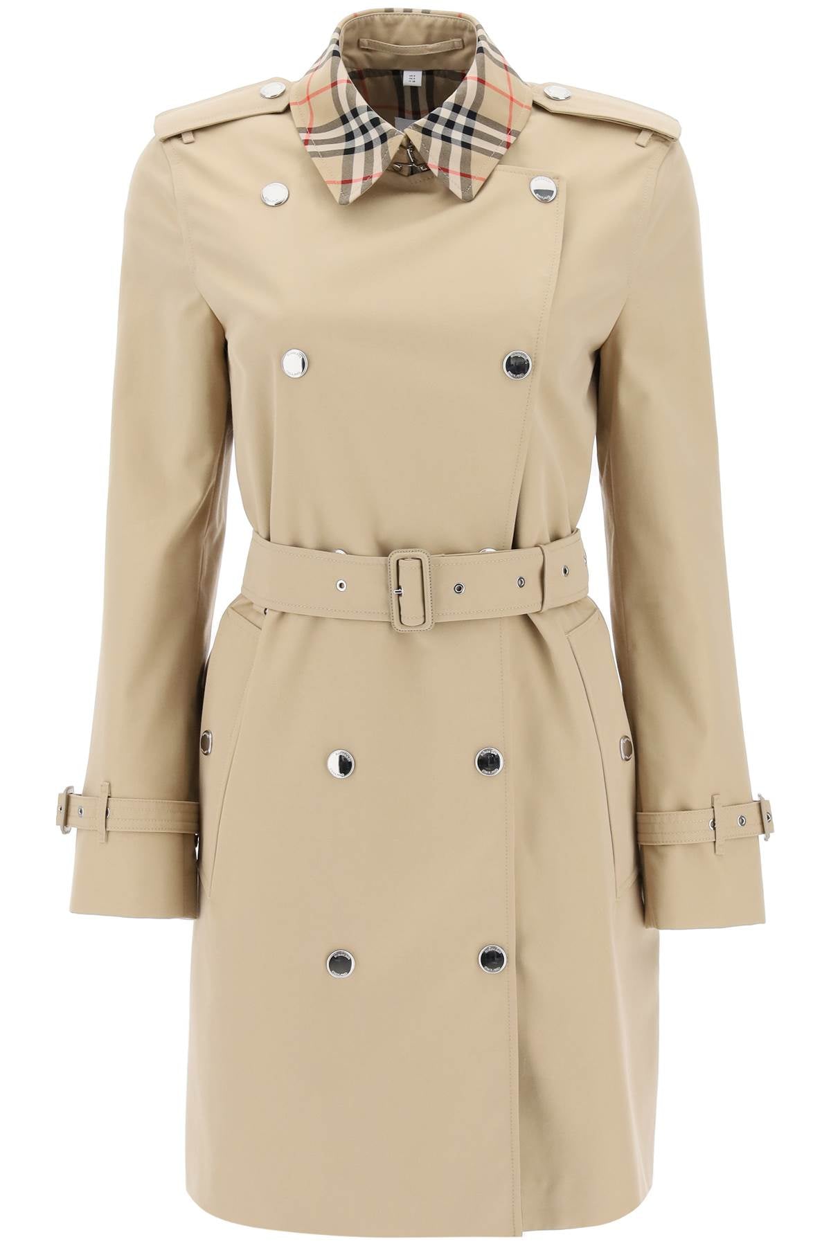 Montrose Double-breasted Trench Coat  - Beige