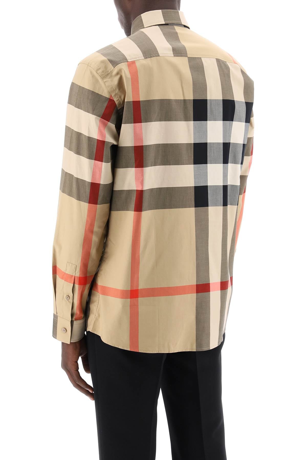 Long Sleeve Summerton Shirt  - Beige