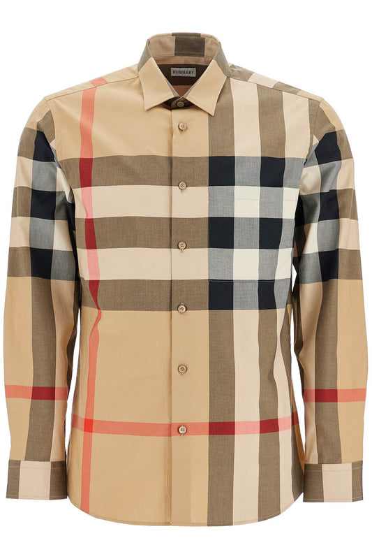 Long Sleeve Summerton Shirt  - Beige