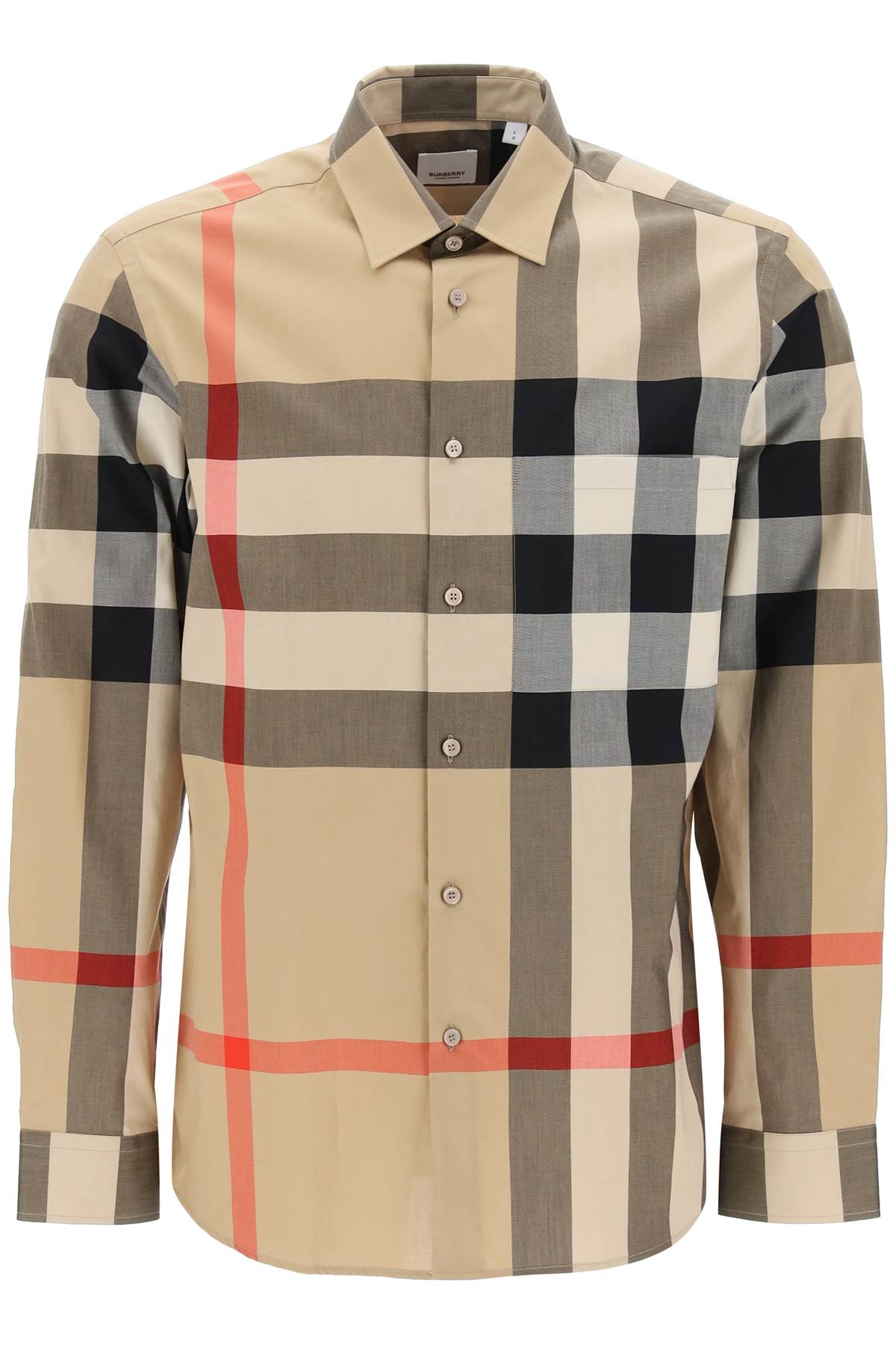 Long Sleeve Summerton Shirt  - Beige