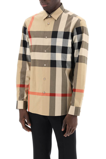 Long Sleeve Summerton Shirt  - Beige