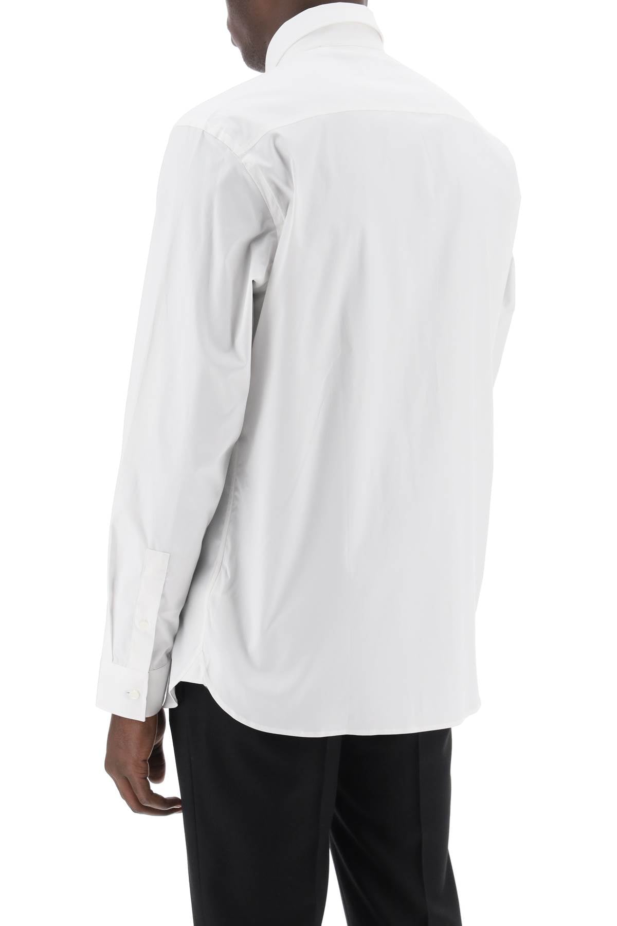 Sherfield Shirt In Stretch Cotton  - White