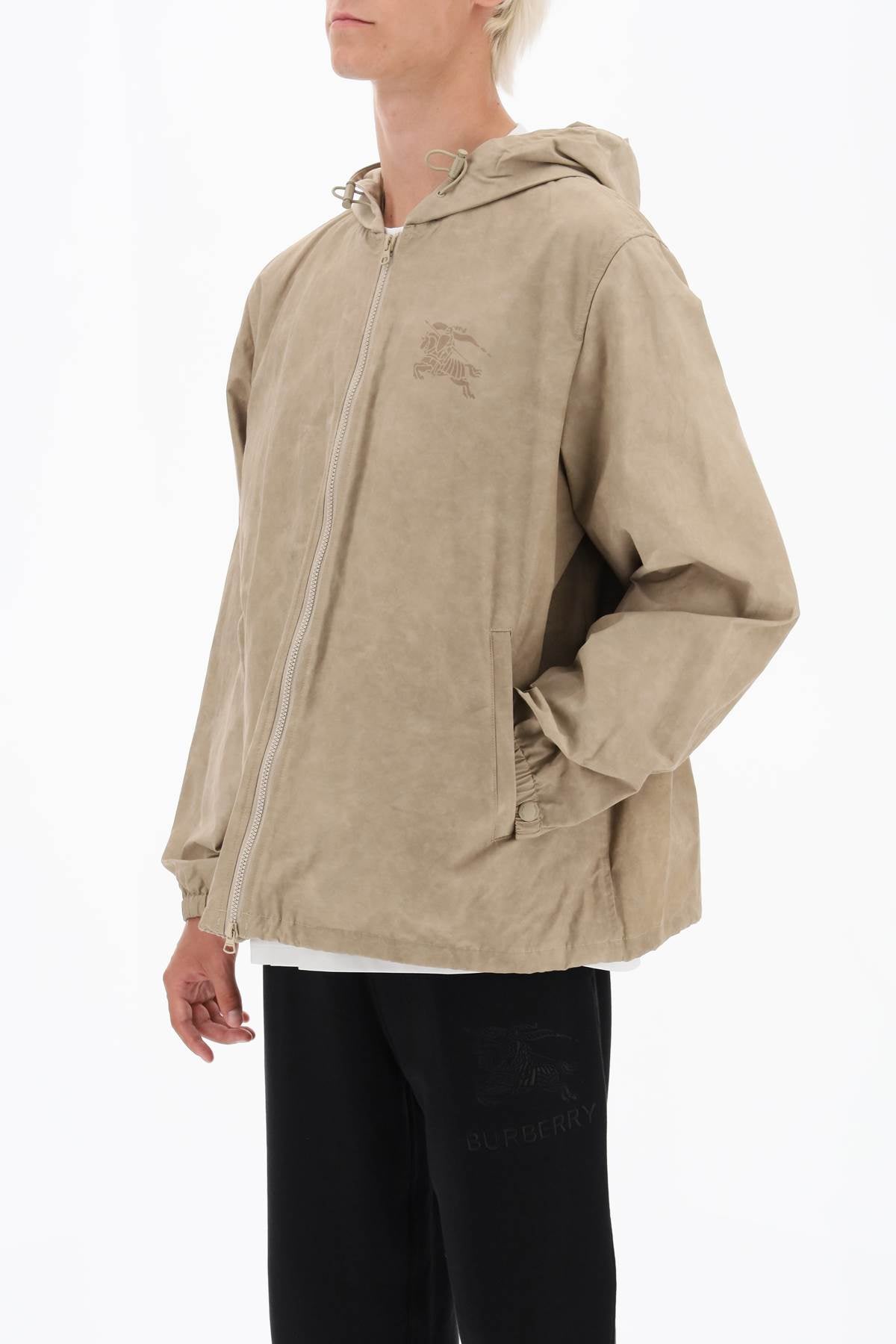 Hackney Hooded Jacket  - Beige