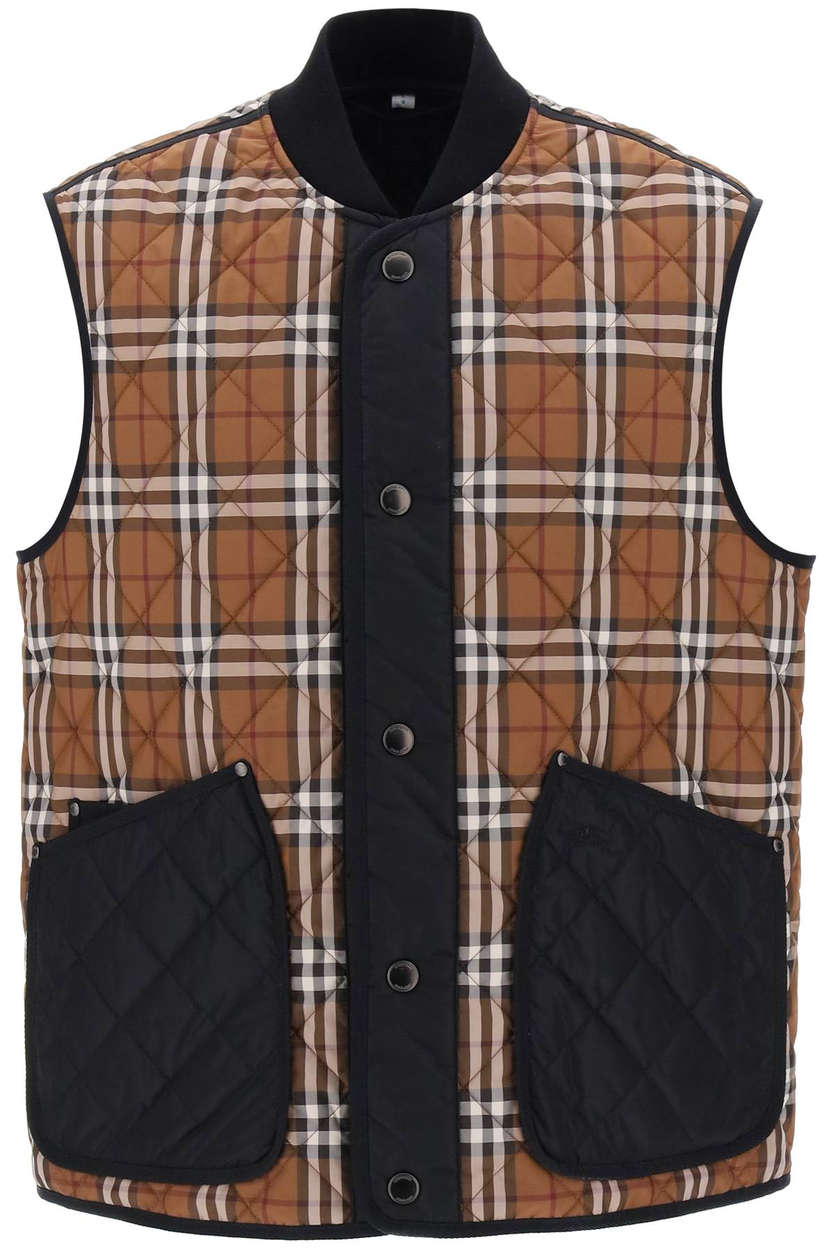 Weaveron Quilted Vest  - Brown