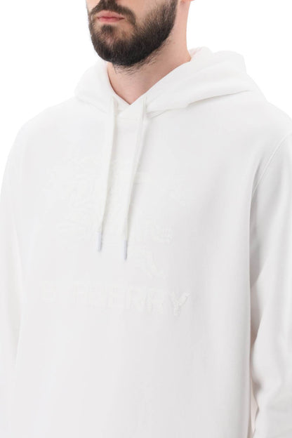 'raynerbridge' Hoodie With Ekd Logo In Terry Cloth  - White