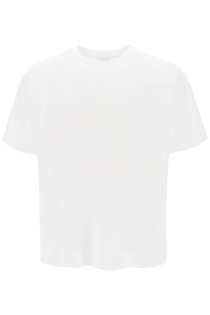 Ekd Embroidery 'raynerton' Oversized T-shirt  - White