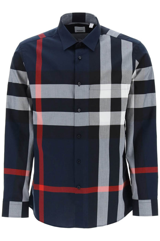 Long Sleeve Summerton Shirt  - Blue