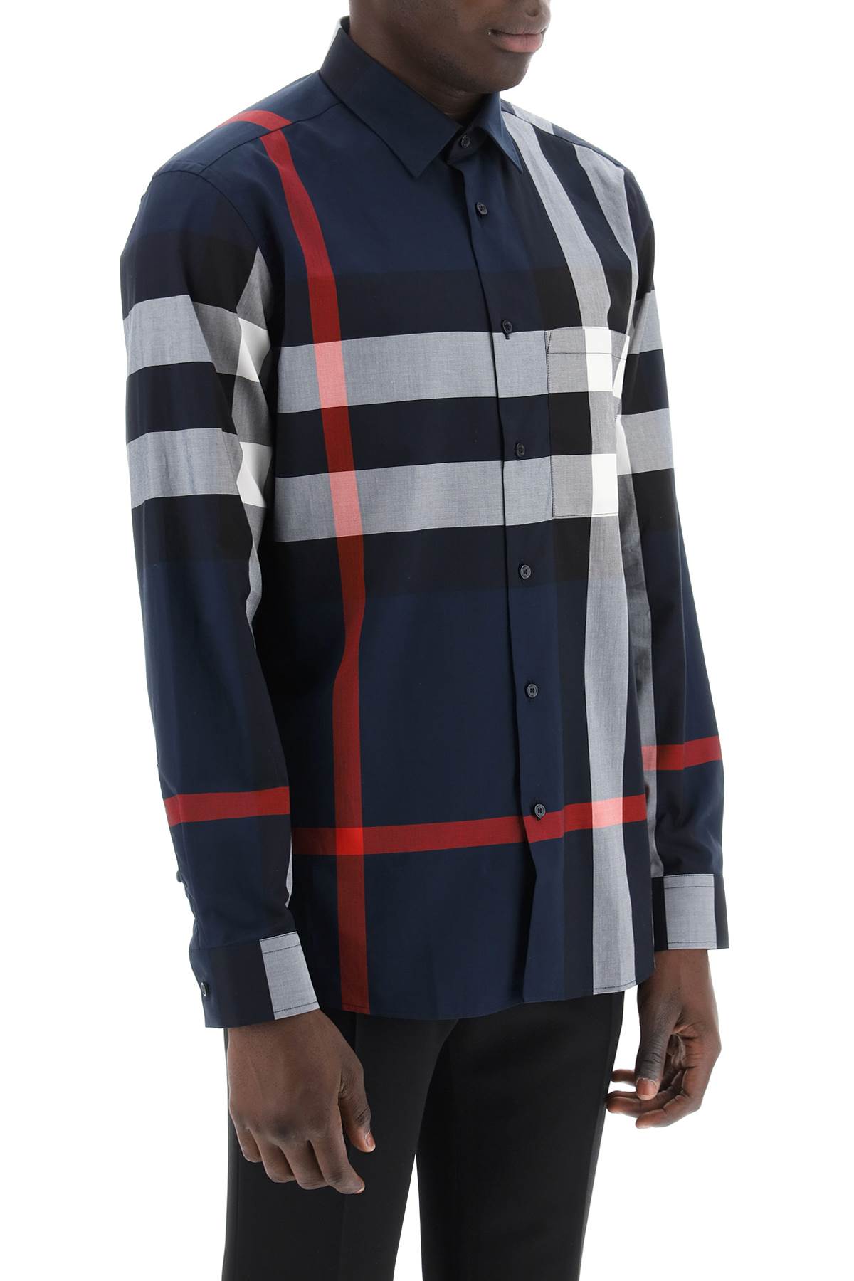 Long Sleeve Summerton Shirt  - Blue