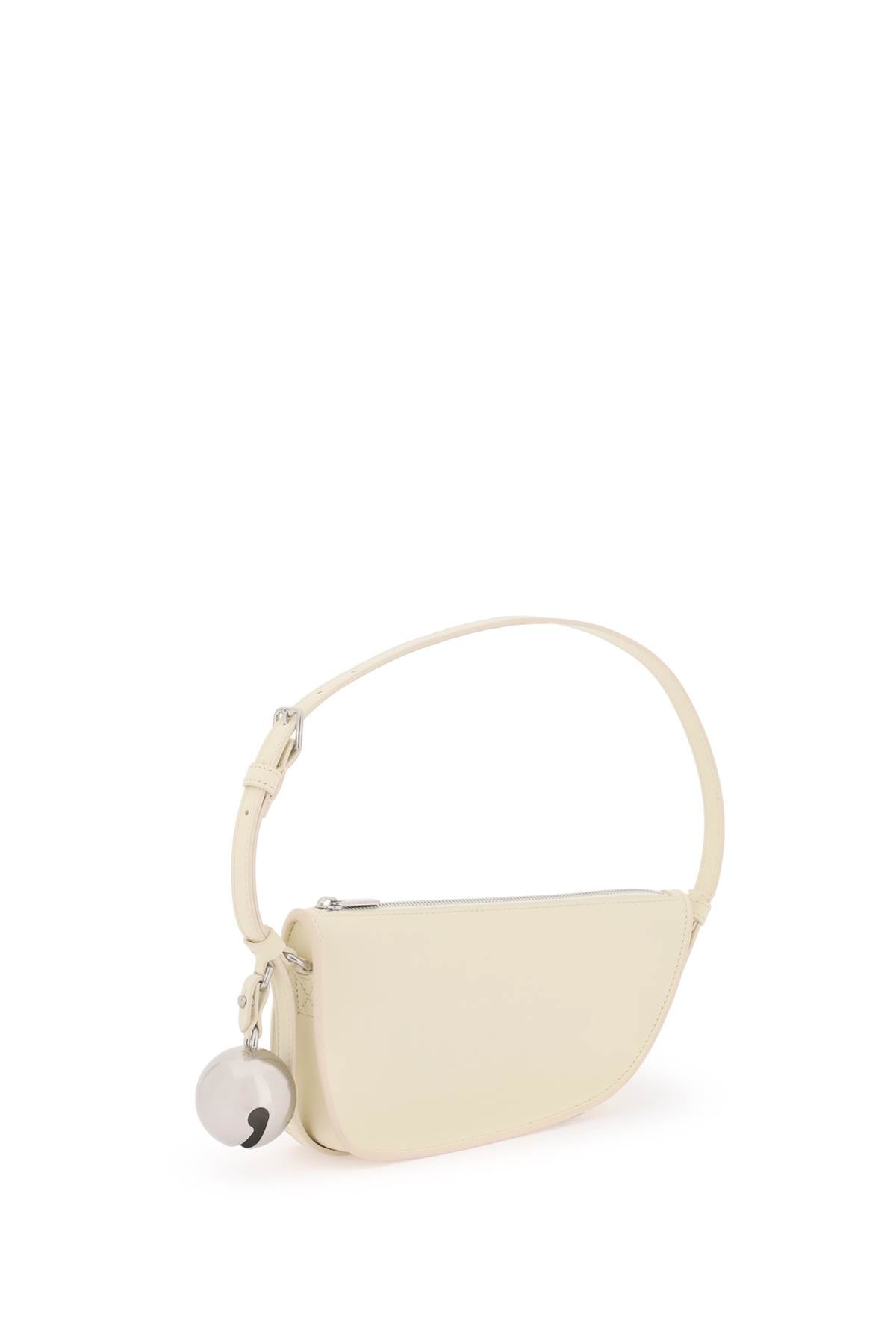 Mini Shield Shoulder Bag  - White