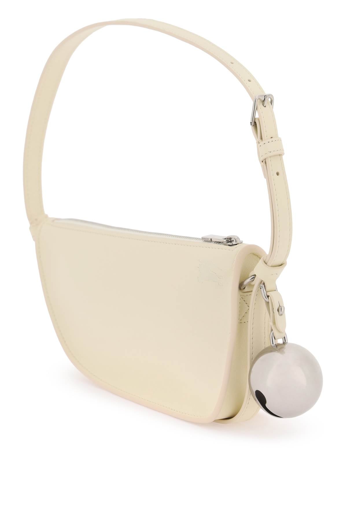 Mini Shield Shoulder Bag  - White