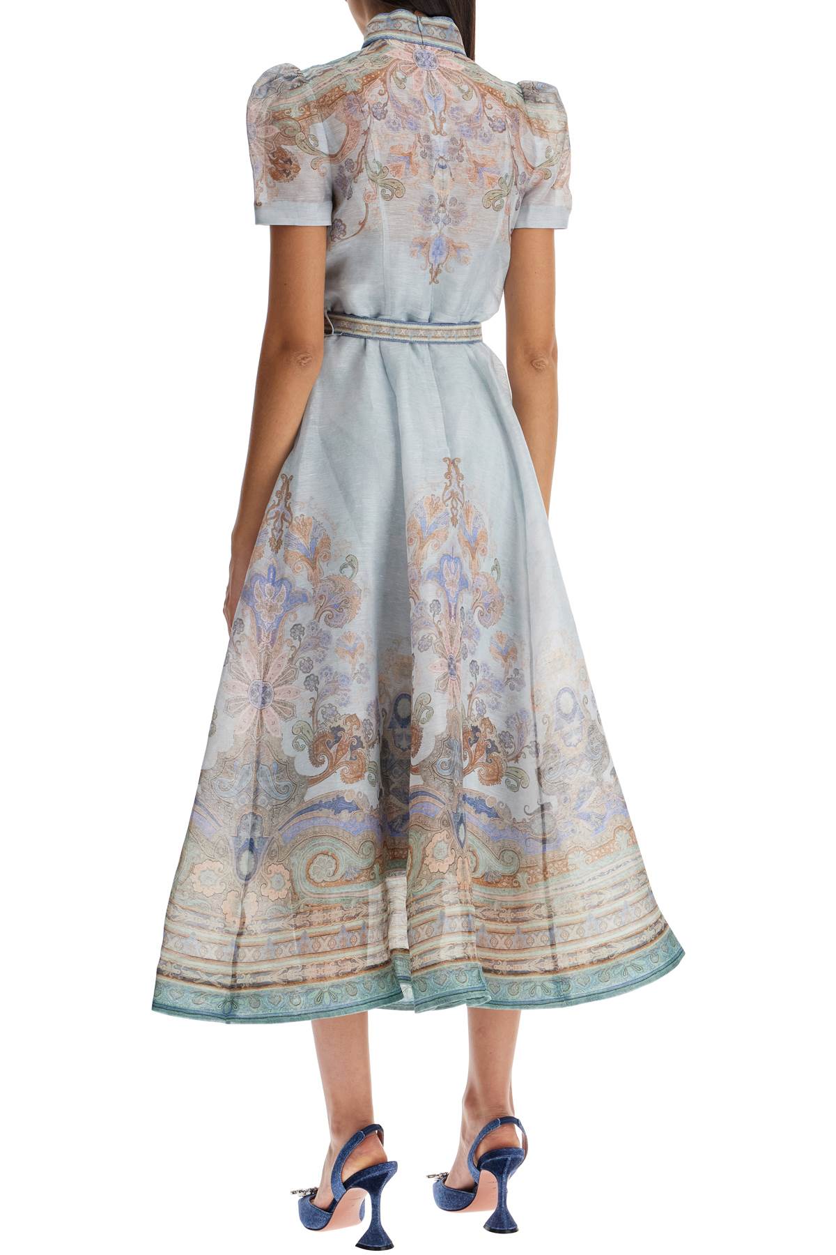 Midi Eden Dress  - Light Blue