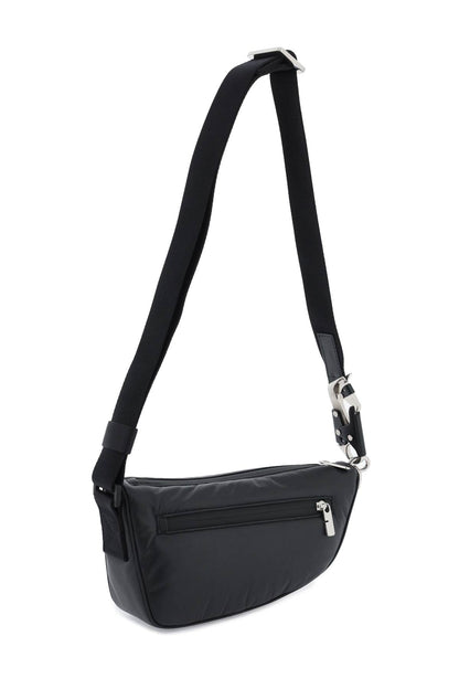 Shield Crossbody Bag  - Black