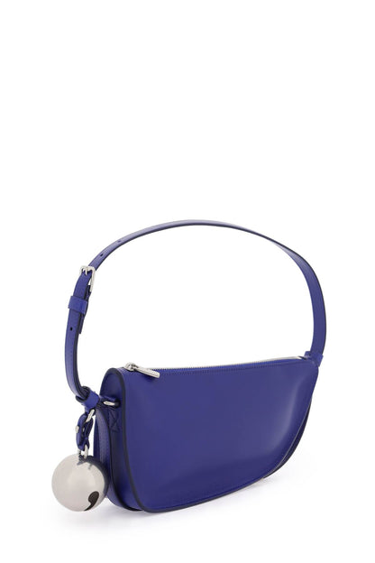 Mini Shield Shoulder Bag  - Blue