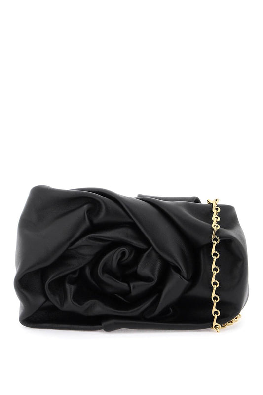 Rose Mini Crossbody Bag  - Black