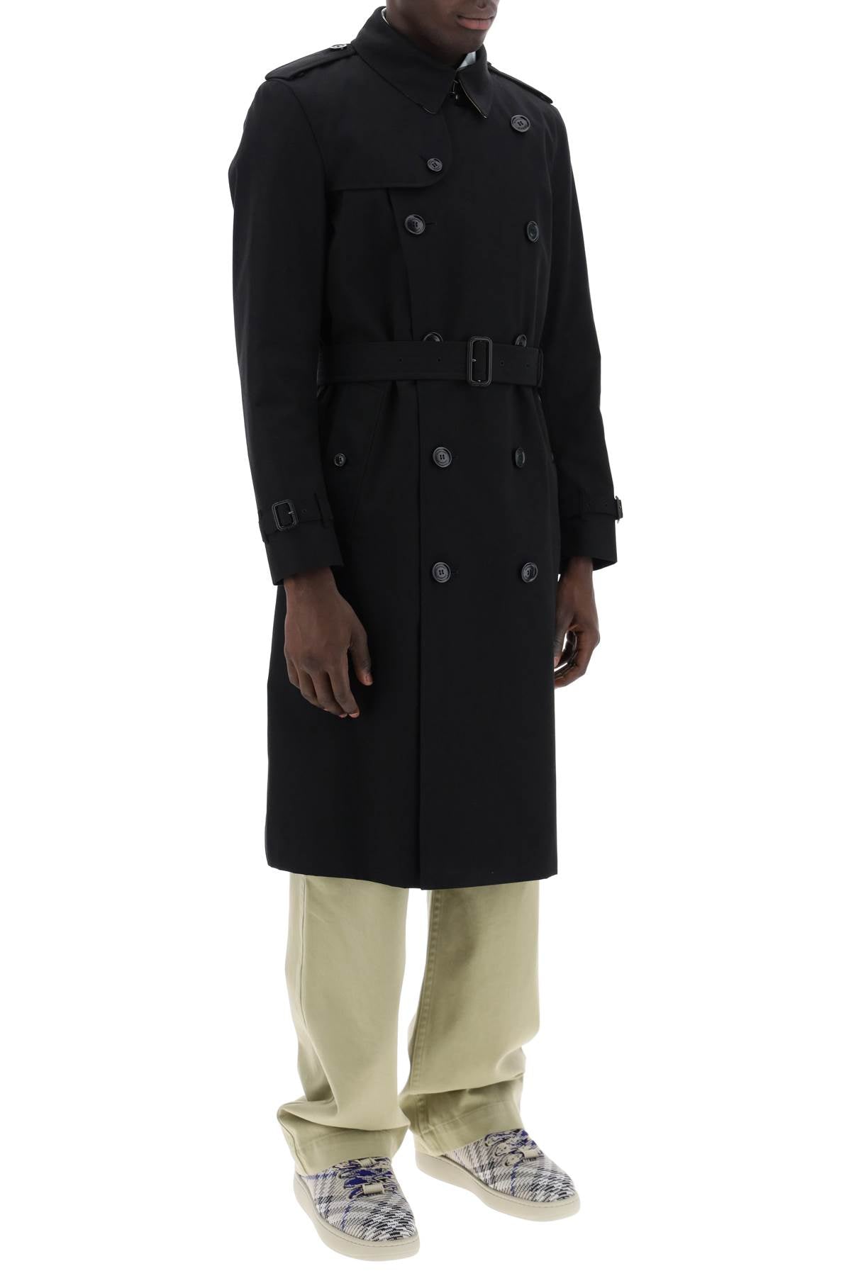 Heritage Kensington Trench  - Black