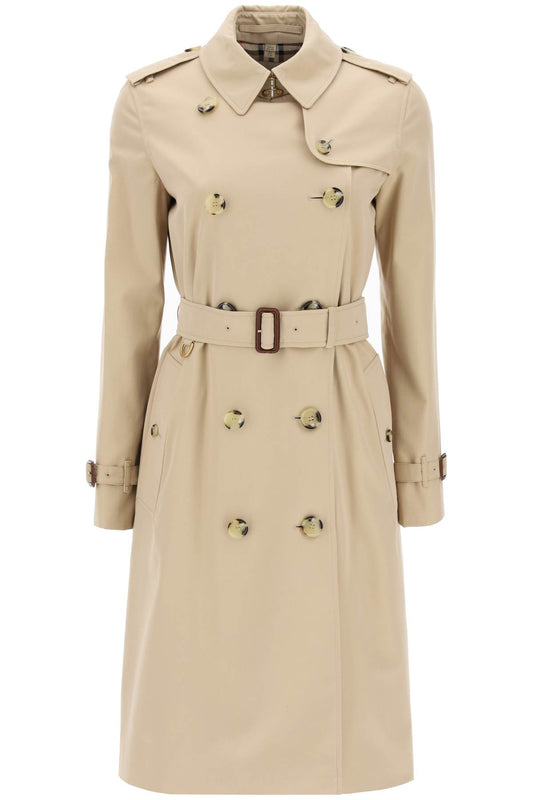 Long Kensington Heritage Trench Coat  - Beige