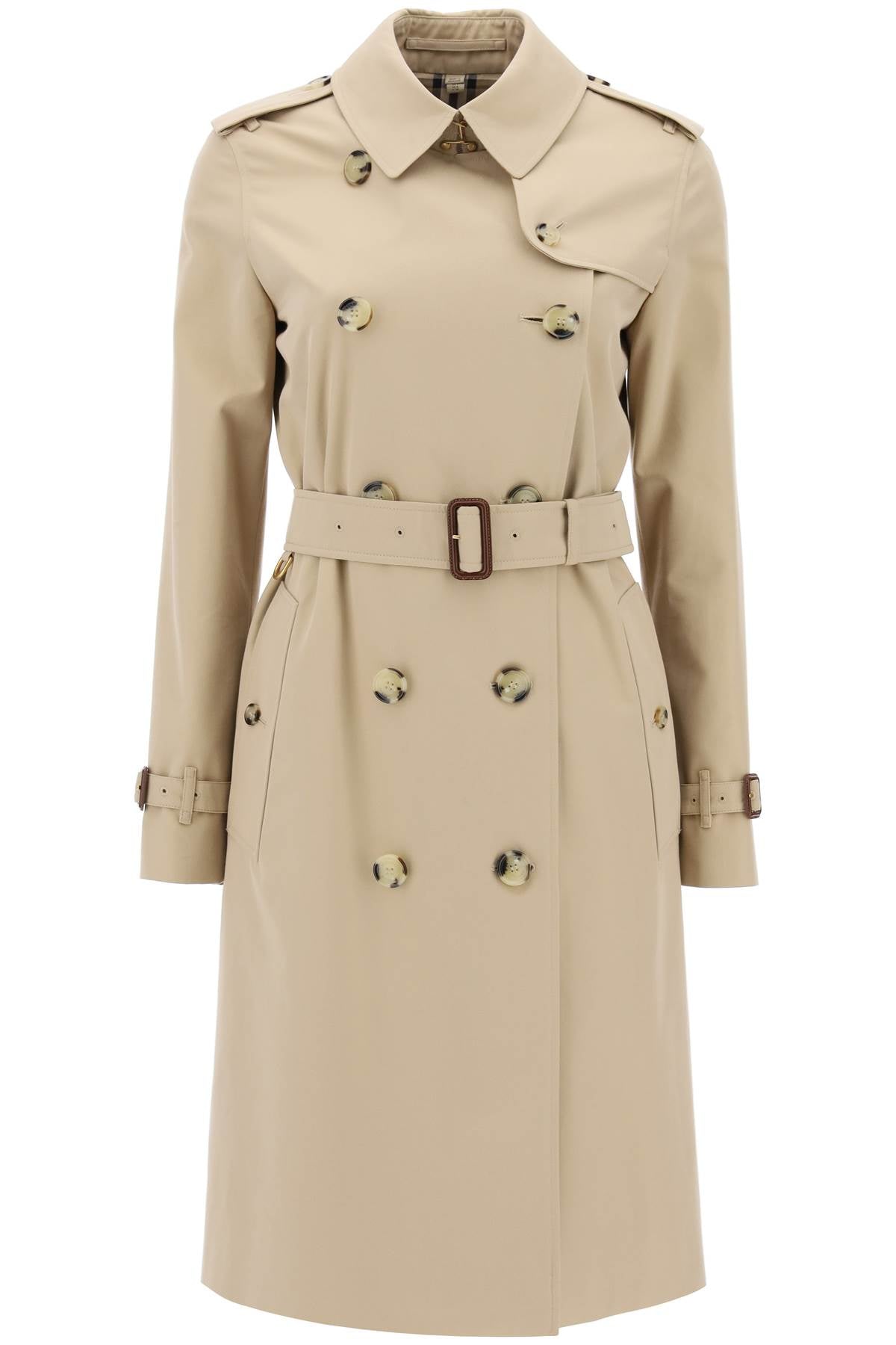 Mid-length Kensington Heritage Trench Coat  - Beige