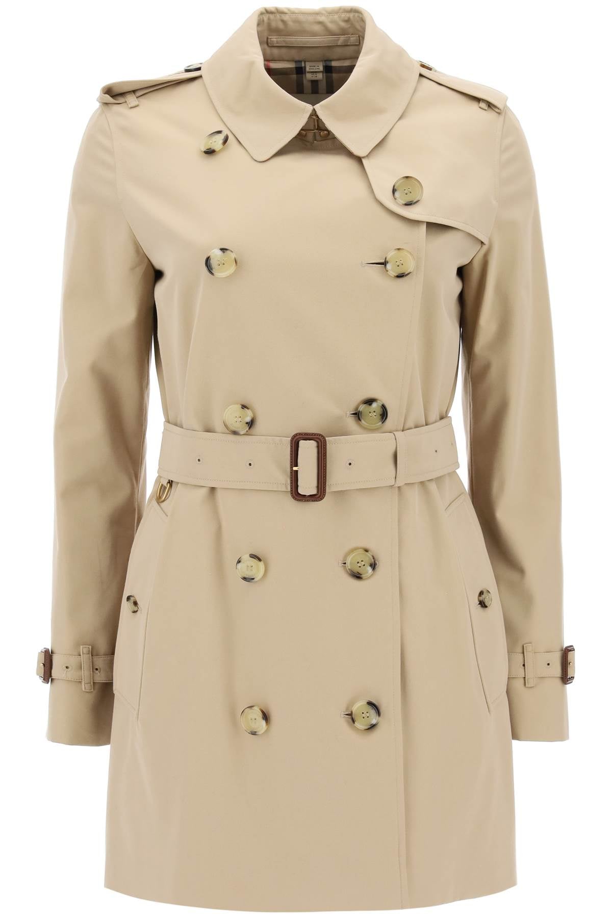 Short Kensington Heritage Trench Coat  - Beige