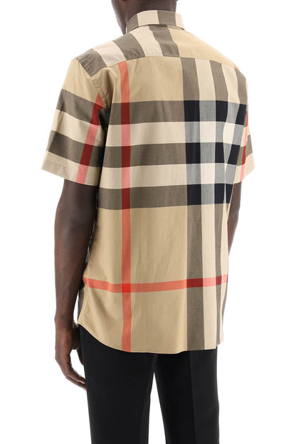 Short Sleeve Summerton Shirt  - Beige