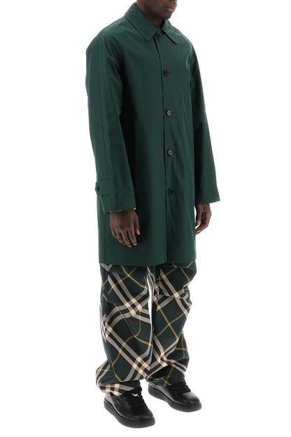 Ered  Reversible Checkered Gabardine Midi  - Green