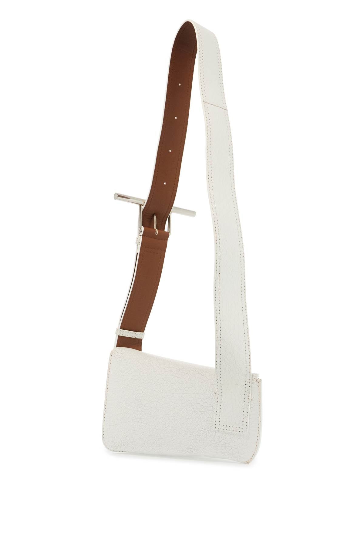 Craquelã© Sling Shoulder  - White