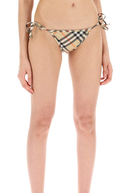 Ered  Checkered Bikini  - Beige