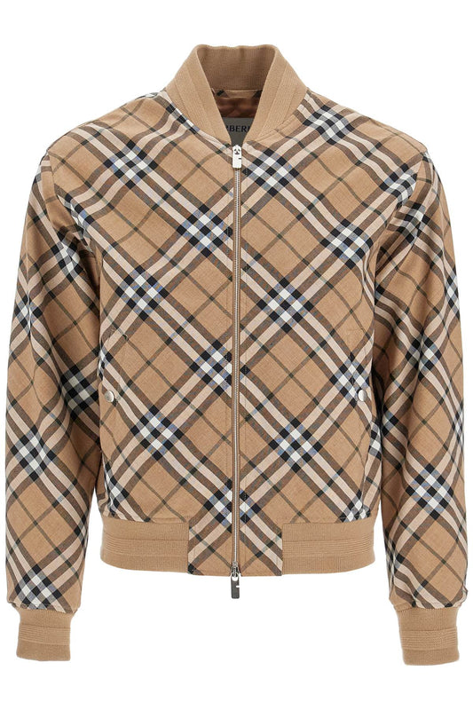 Ered Harrington Jacket In Wool Blend  - Beige