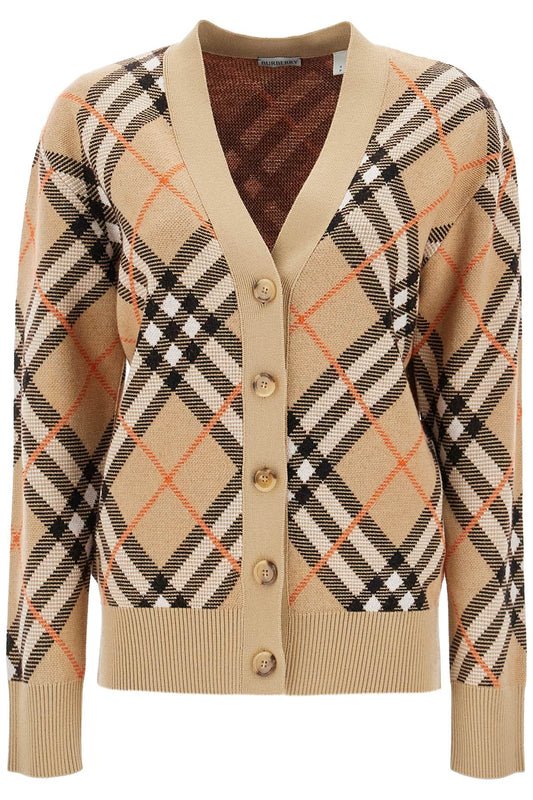 Oversized Checkered  - Beige