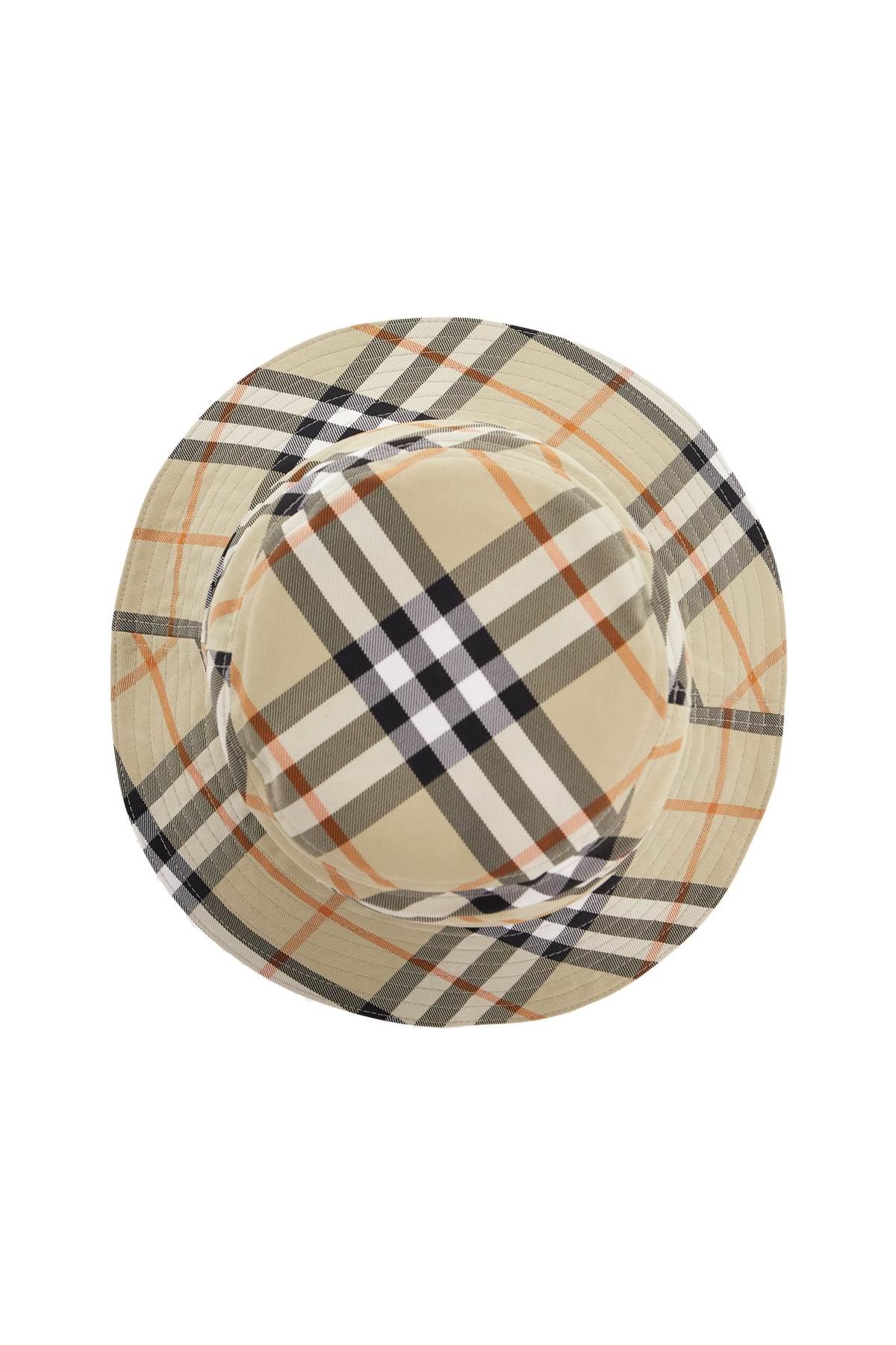 Ered\n\ncheckered Bucket Hat  - Beige