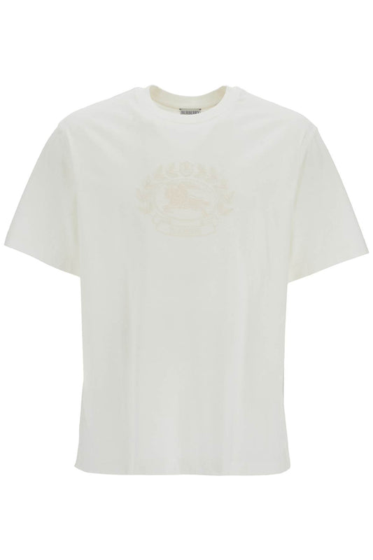 "ekd Embroidered T-shirt  - White