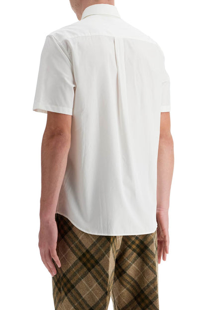 Short-sleeved Shirt With Ekd  - White