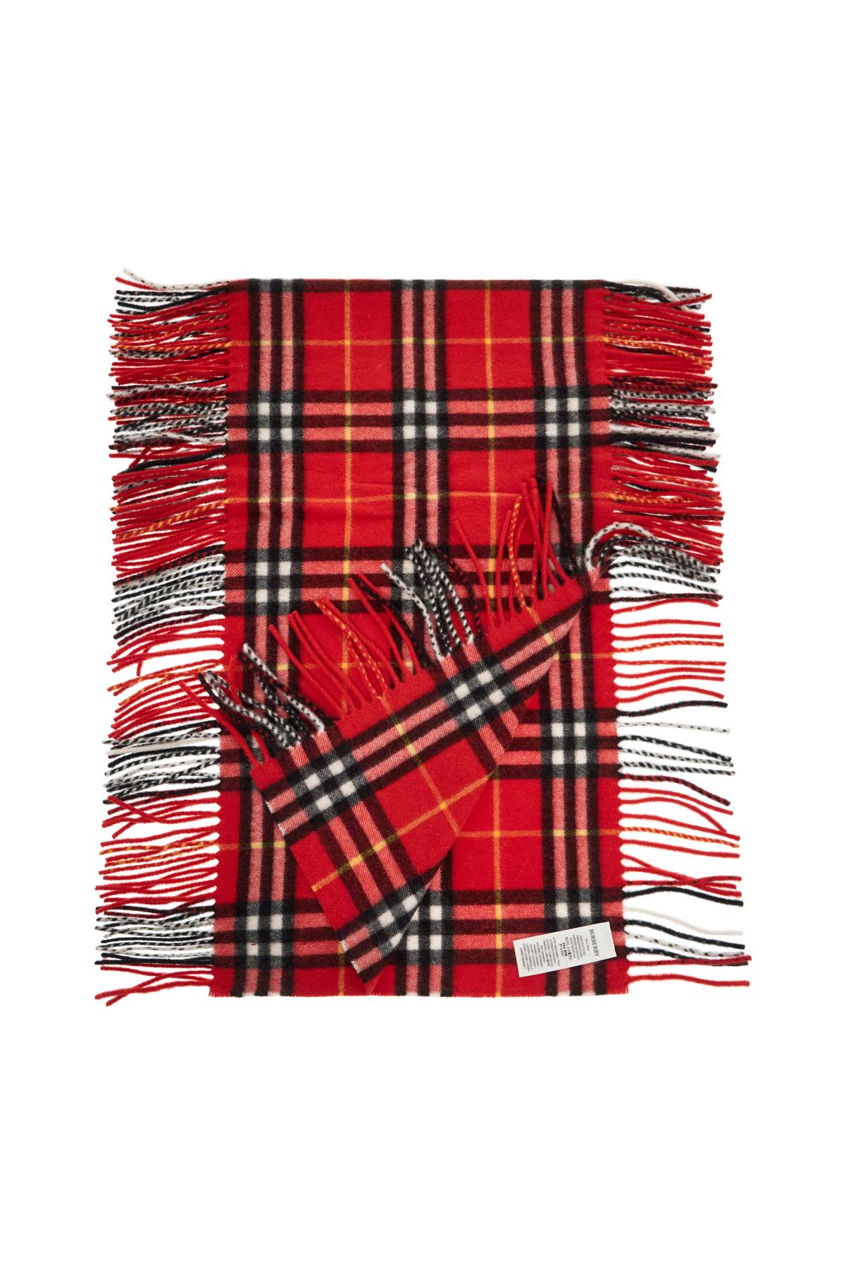 Ered  "happy Cashmere Checkered  - Red