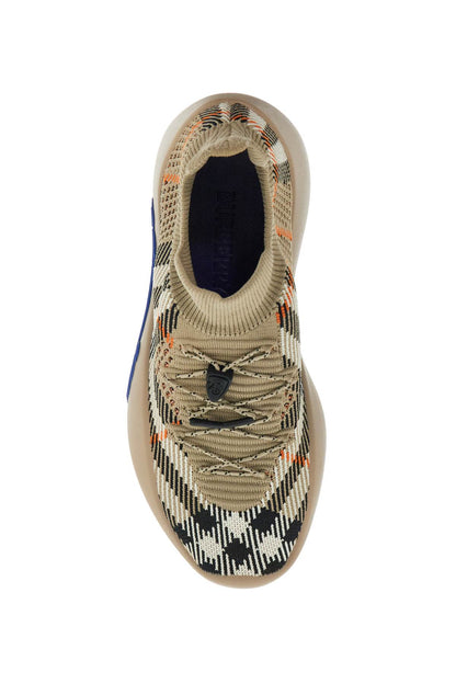 'checkered Knit Neptune Sne  - Beige