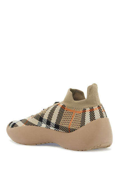 'checkered Knit Neptune Sne  - Beige